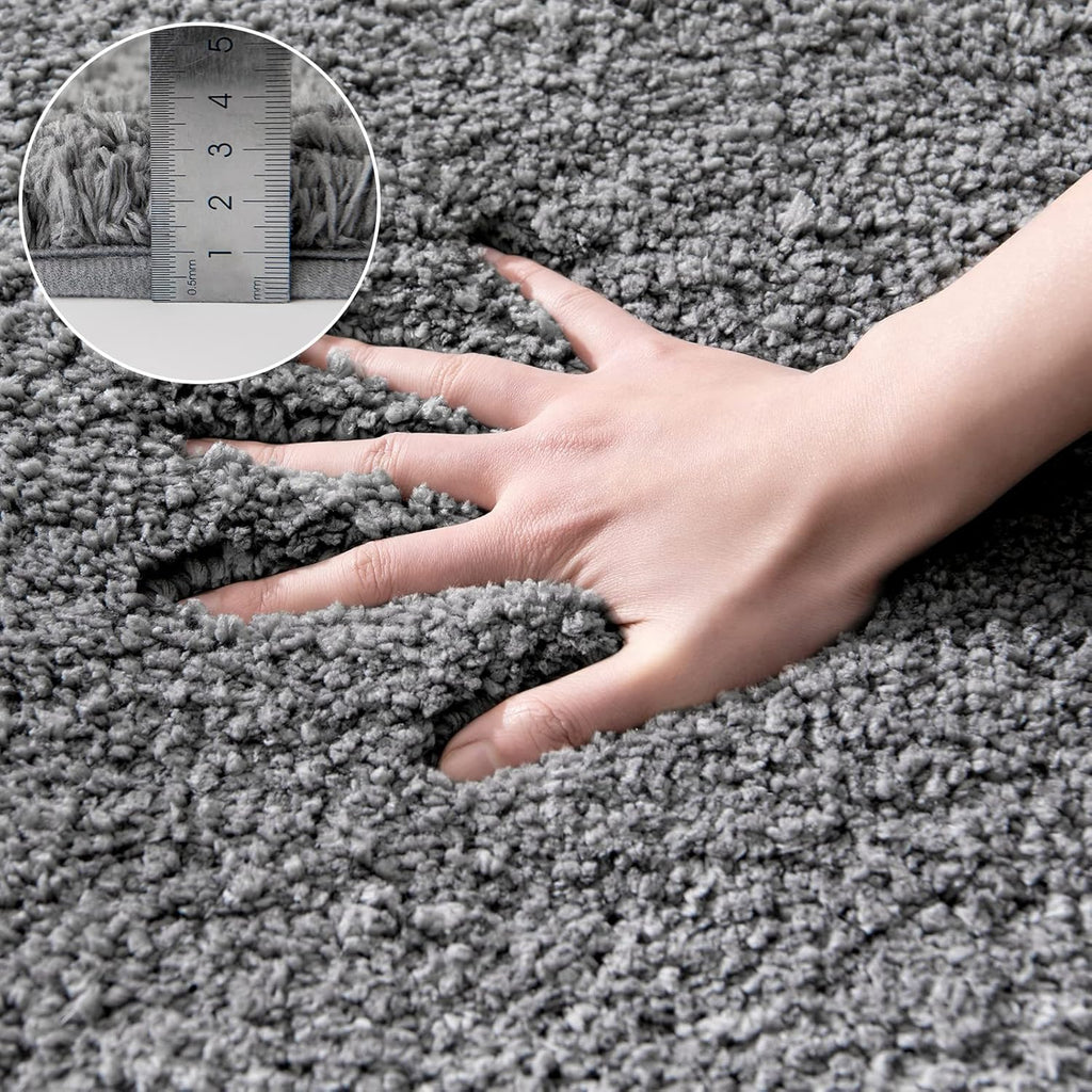 MIULEE, Luxurious Microfiber Bath Mat - Super Absorbent & Non-Slip Bathroom Rug