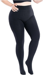 MeeQee. Women's Fleece Lined Tights | Thick Thermal Winter Opaque Tights | High Waist Tummy Control & Hip Lift | Super Soft & Warm | Size M | Brand New in Barn