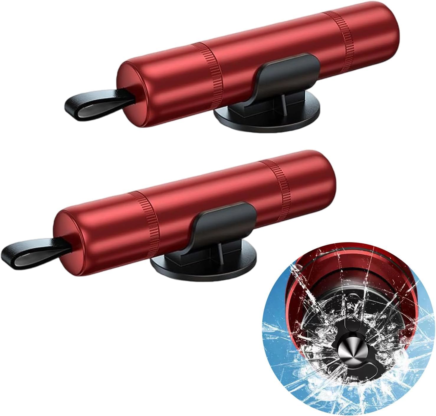 MeetOZ Safe Pro X – Instant Emergency Car Escape Tool with Window Breaker & Seat Belt Cutter