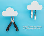 Meyerascal. Brand New Batch! ✨ White Cloud Magnetic Key Holder - Strong Neodymium Magnet for Wall, Cute Novelty Home & Office Decor, Never Lose Your Keys Again!