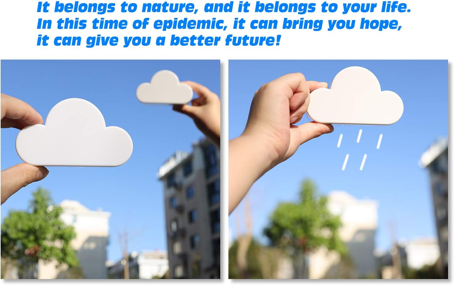 Meyerascal. Brand New Batch! ✨ White Cloud Magnetic Key Holder - Strong Neodymium Magnet for Wall, Cute Novelty Home & Office Decor, Never Lose Your Keys Again!