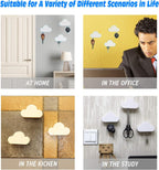 Meyerascal. Brand New Batch! ✨ White Cloud Magnetic Key Holder - Strong Neodymium Magnet for Wall, Cute Novelty Home & Office Decor, Never Lose Your Keys Again!