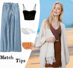 Miaikvs. Breezy Elegance: Women's Hollow Out Poncho - Your Perfect Beachwear & Boho Companion! - Zeta Store