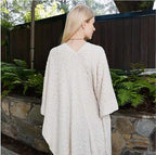 Miaikvs. Breezy Elegance: Women's Hollow Out Poncho - Your Perfect Beachwear & Boho Companion! - Zeta Store