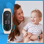 Ultrasonic Mosquito Repellent Bracelet – LED Clock, Thermometer & Step Counter | 3 Modes, 7-Day Battery, Adjustable & Waterproof - Zeta Store