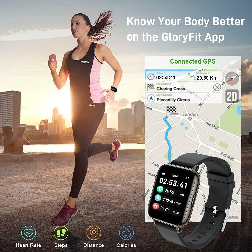 Motast 1.69" Touch Screen Smart Watch – Heart Rate, Sleep Monitor, IP68 Waterproof Fitness Tracker | Bargain Deal! - Zeta Store