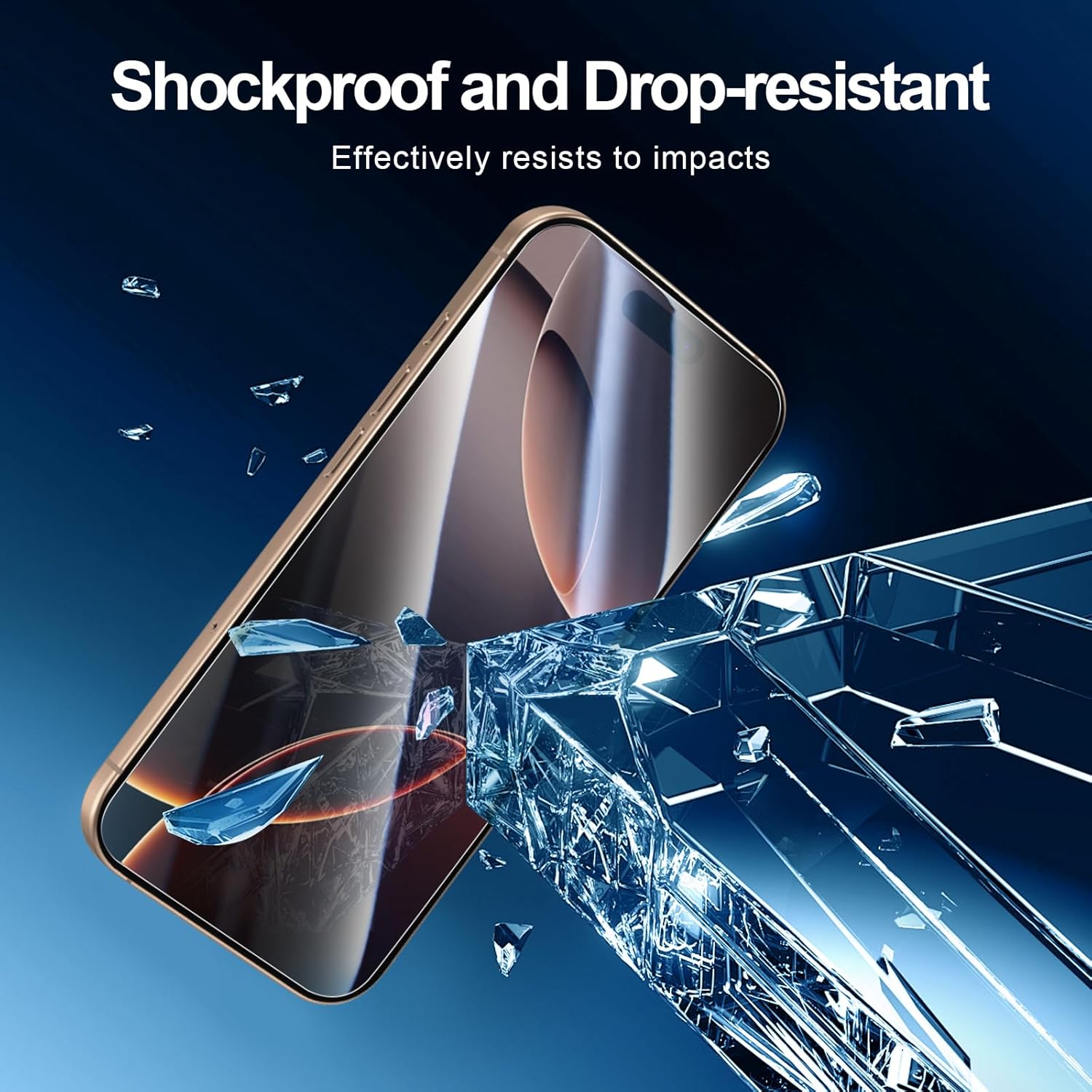 NEW’C iPhone 17/17 Pro/16 Pro (6.3") 3-Pack Premium Glass Screen Protectors – 9H Hardness, Anti-Fingerprint & Bubble-Free Installation Kit Included! - Zeta Store
