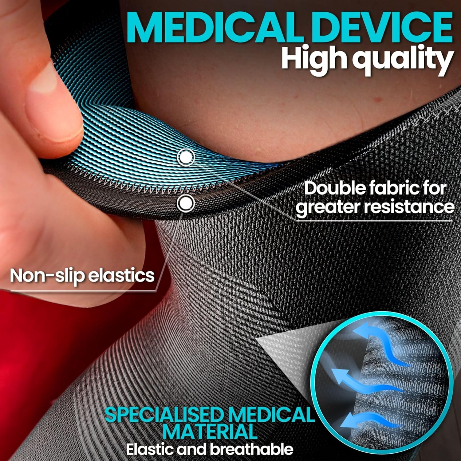 NativoDex XS elbow support brace for tennis and golfer's elbow, breathable compression sleeve for men and women.