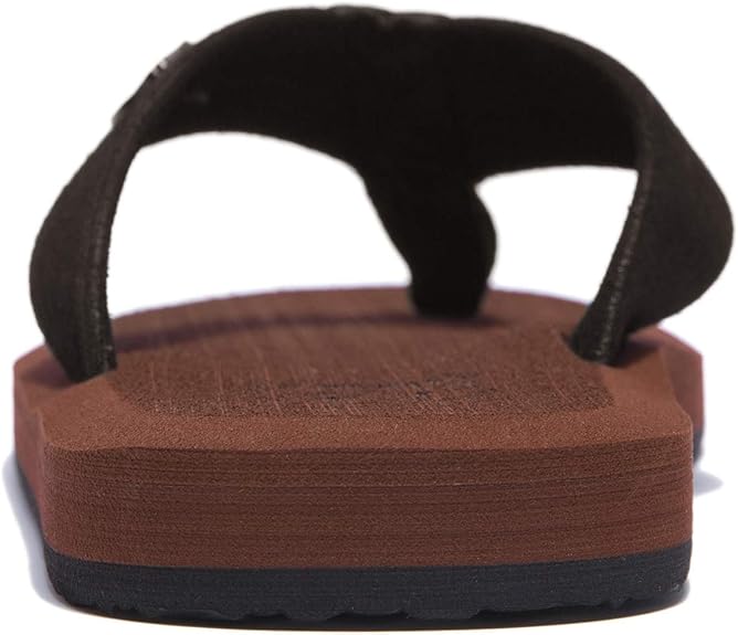 NewDenBer men's and women's classic plush flip flops in UK size 11, ultra-lightweight EVA beach sandals, comfortable summer footwear