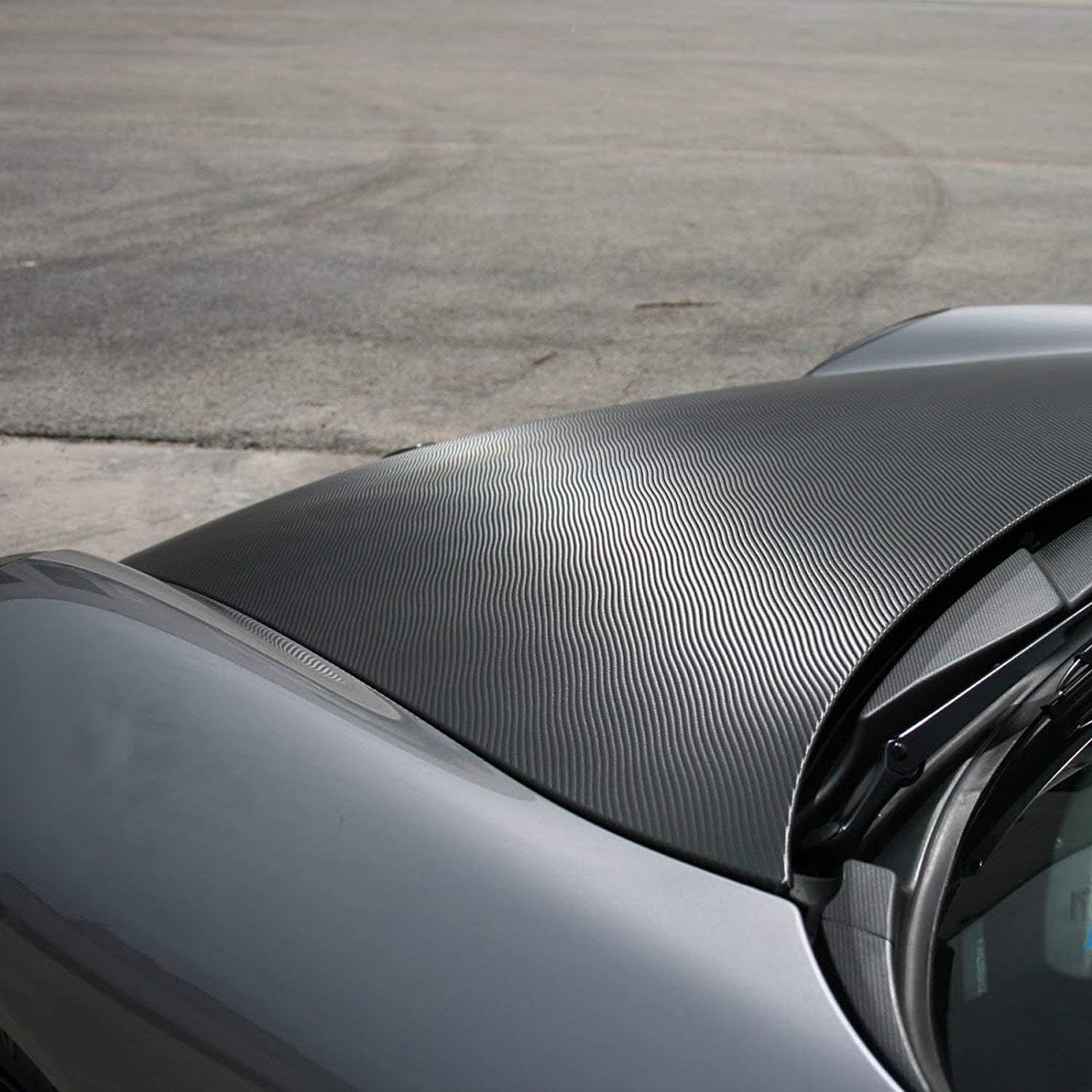 New-L. 3D Carbon Fiber Vinyl Wrap Roll (5cm x 900cm) - Air Release, Bubble-Free with Tools - Zeta Store