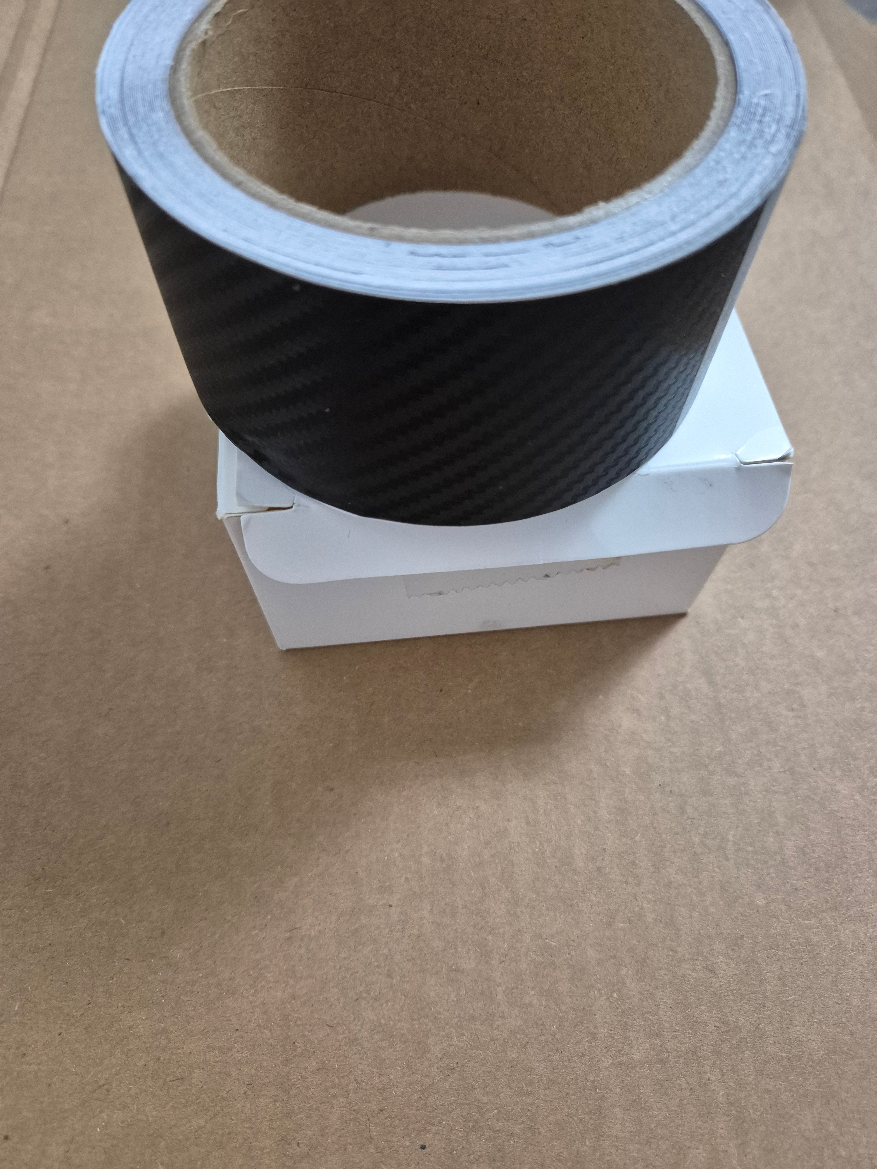 New-L. 3D Carbon Fiber Vinyl Wrap Roll (5cm x 900cm) - Air Release, Bubble-Free with Tools - Zeta Store