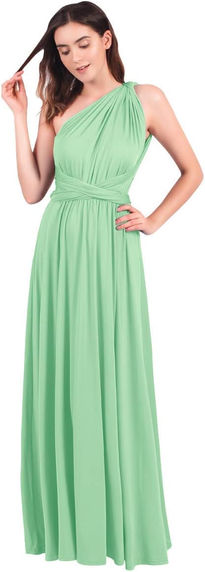 OwlFay Women's Elegant Convertible Multi-Way Maxi Dress | Wedding Formal &amp; Prom Ball Gown | Brand New | Huge Bargain!