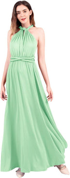 OwlFay Women's Elegant Convertible Multi-Way Maxi Dress | Wedding Formal &amp; Prom Ball Gown | Brand New | Huge Bargain!