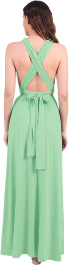 OwlFay Women's Elegant Convertible Multi-Way Maxi Dress | Wedding Formal &amp; Prom Ball Gown | Brand New | Huge Bargain!