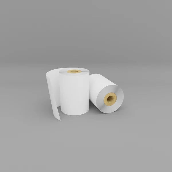 Collins Debden Plain Thermal Till Rolls - PEFC Certified Receipt Rolls - 20 Rolls Pack - For POS, Cash Register & Card Machine Printers