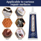 Paistely Professional Shoe Repair Glue - 60g Waterproof, Flexible & Non-Hardening Adhesive for Soles, Leather & More - Zeta Store