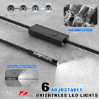 Pancellent 5.5mm 1920P Snake Inspection Borescope – HD Industrial Endoscope with 6 LED Lights