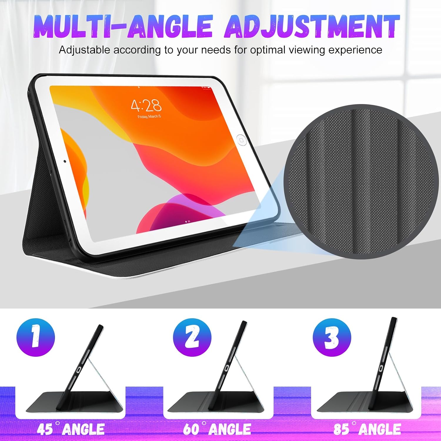 Pegmode Inspirational Quote iPad Pro 11 Case 2024/M4 | Aesthetic Collage Design | Apple Pencil Holder | 🌟 Brand New & A Real Bargain!