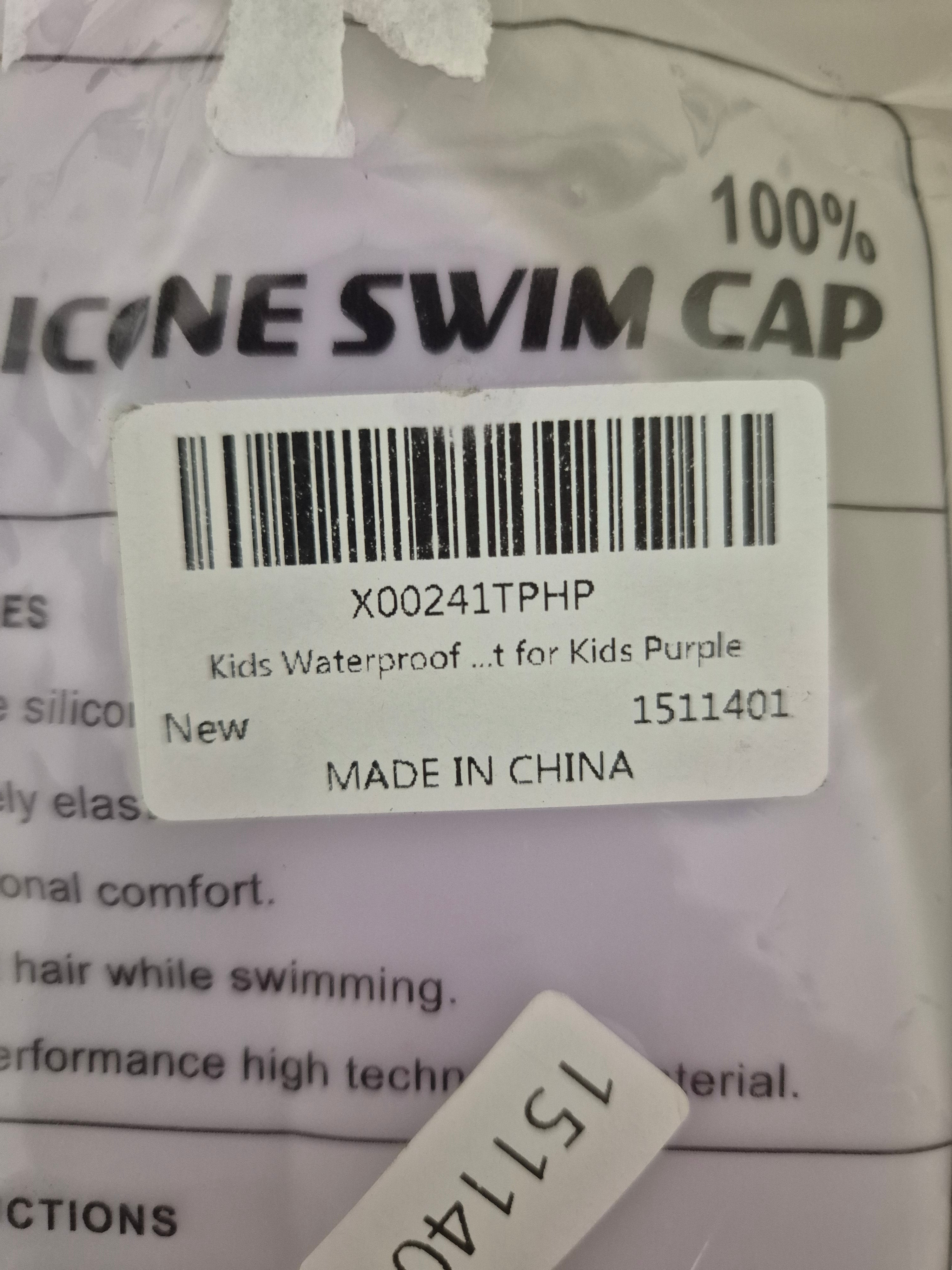 Qilang 100% Silicone Swim Cap | Waterproof & Ultra-Elastic for Adults & Kids | Long Hair Compatible | Protect Hair from Chlorine 🏊‍♀️