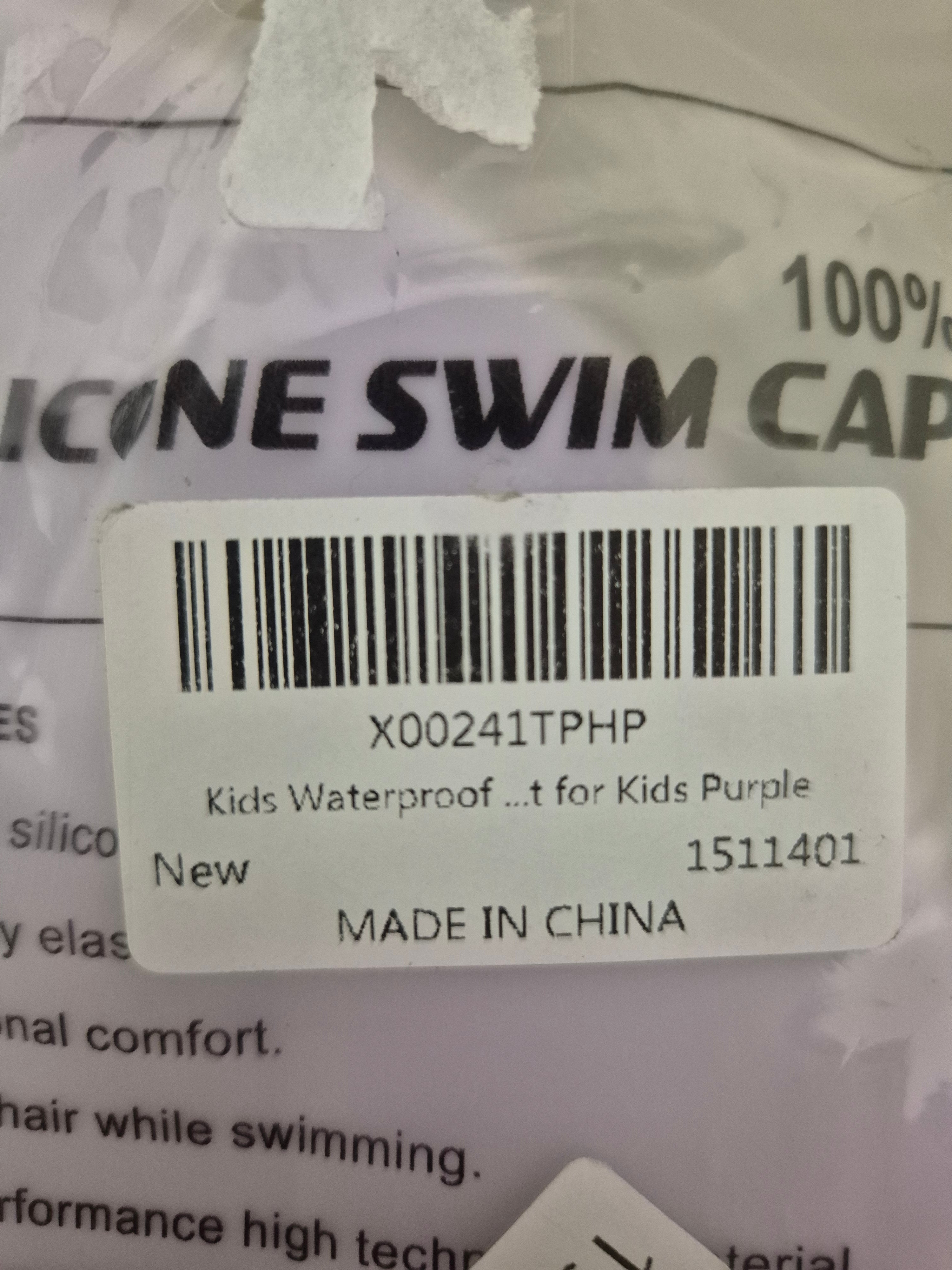 Qilang 100% Silicone Swim Cap | Waterproof & Ultra-Elastic for Adults & Kids | Long Hair Compatible | Protect Hair from Chlorine 🏊‍♀️