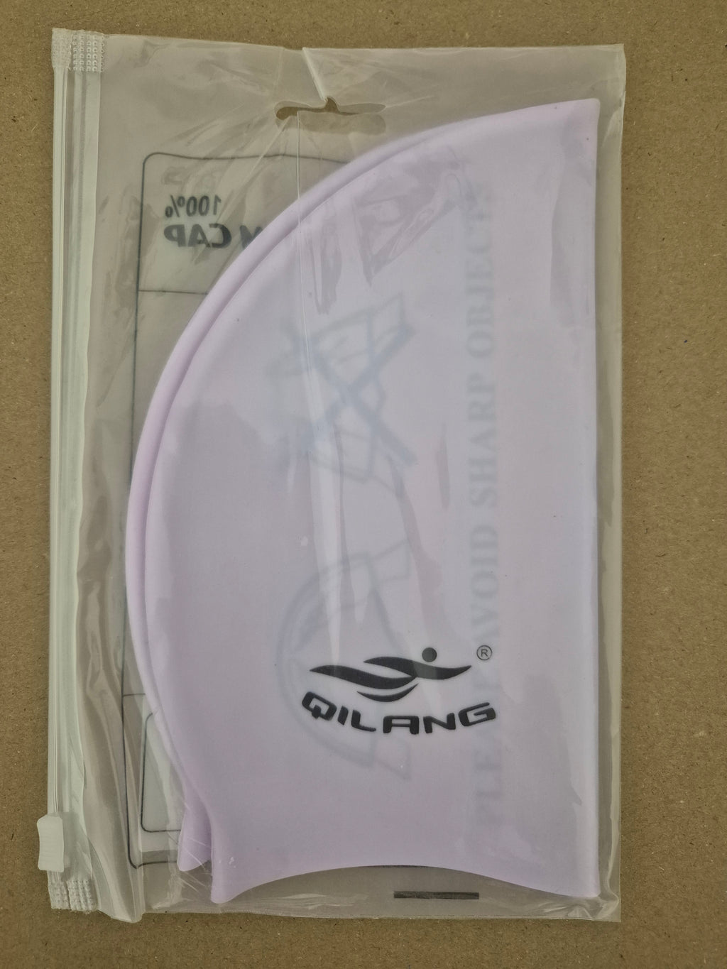 Qilang 100% Silicone Swim Cap | Waterproof & Ultra-Elastic for Adults & Kids | Long Hair Compatible | Protect Hair from Chlorine 🏊‍♀️