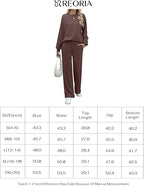 REORIA -  CozyChic Lounge Set | Ultra-Soft 2-Piece Tracksuit | Wide-Leg Joggers outift - Zeta Store