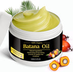 Raw Organic Batana Oil • 100% Pure &amp; Unrefined • Anti-Hair Loss • Promotes Growth • Thicker, Fuller Hair • 3.4 fl oz