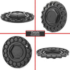 Rhinotuning - BRAND-NEW BARN FIND! 4-Pack Black Wheel Center Caps | 168mm OD | Universal Fit for BBS, BMW & More! - Zeta Store