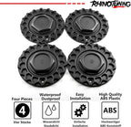 Rhinotuning - BRAND-NEW BARN FIND! 4-Pack Black Wheel Center Caps | 168mm OD | Universal Fit for BBS, BMW & More! - Zeta Store