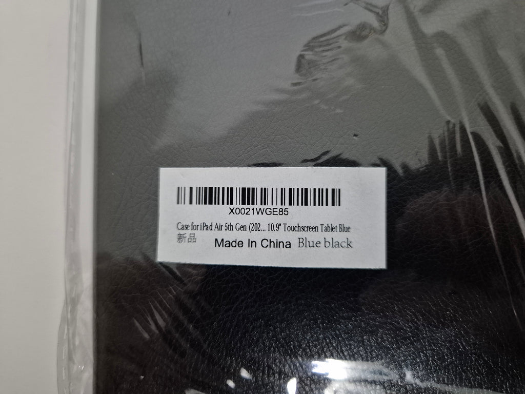 Brand New Barn Find! ✨ 360° Rotating Case for iPad Air 10.9" 5th/4th Gen (2022-2020) | Shockproof PU Leather Cover with Auto Wake/Sleep | Blue-Black