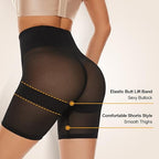 SIMIYA High Waisted Shapewear Shorts - Tummy Control & Butt Lifting Bodyshaper - Zeta Store