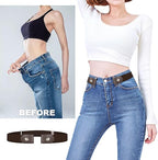 SKHAOVS 4-Piece No-Buckle Stretch Belt Set - Zeta Store