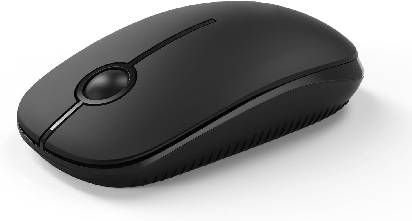 Seenda Wireless Mouse, 2.4GHz Silent Mouse with USB Receiver, 18 month battery life, 1600 DPI Optical Tracking, Portable Computer Mice for Laptop PC Notebook - Zeta Store