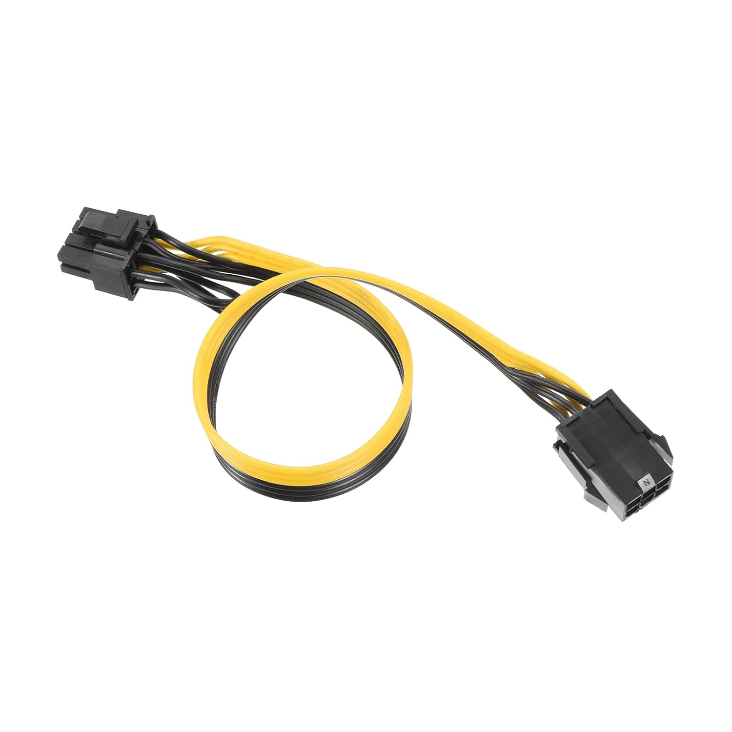 High-Performance PCIe 6-Pin to 8-Pin (6+2) GPU Power Adapter Cable – 12.6" Length 💥 - Zeta Store