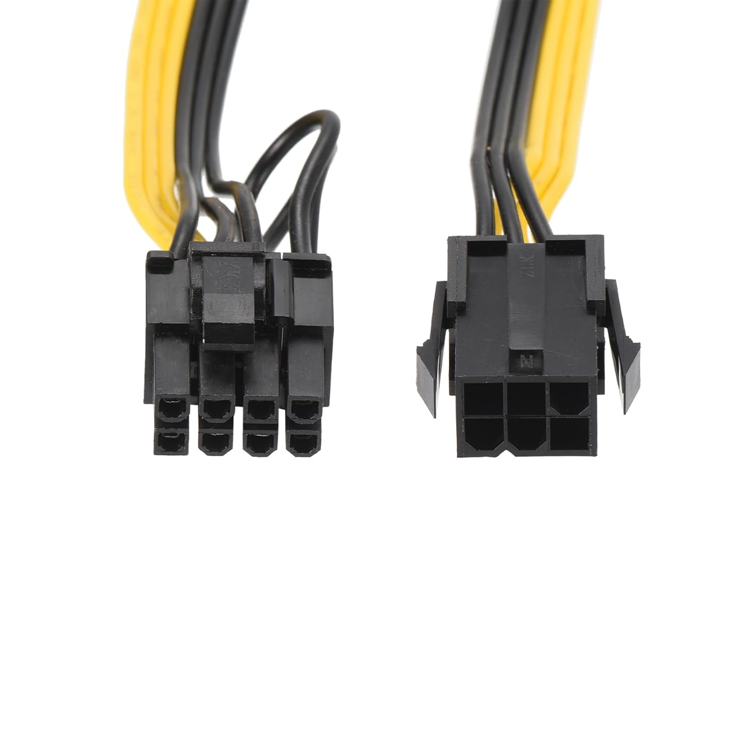 High-Performance PCIe 6-Pin to 8-Pin (6+2) GPU Power Adapter Cable – 12.6" Length 💥 - Zeta Store
