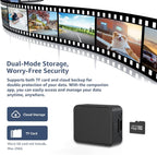 Wifi. 4K Ultra HD Spy Camera | 4H Battery, Night Vision, Motion Alerts & Cloud Storage - Zeta Store