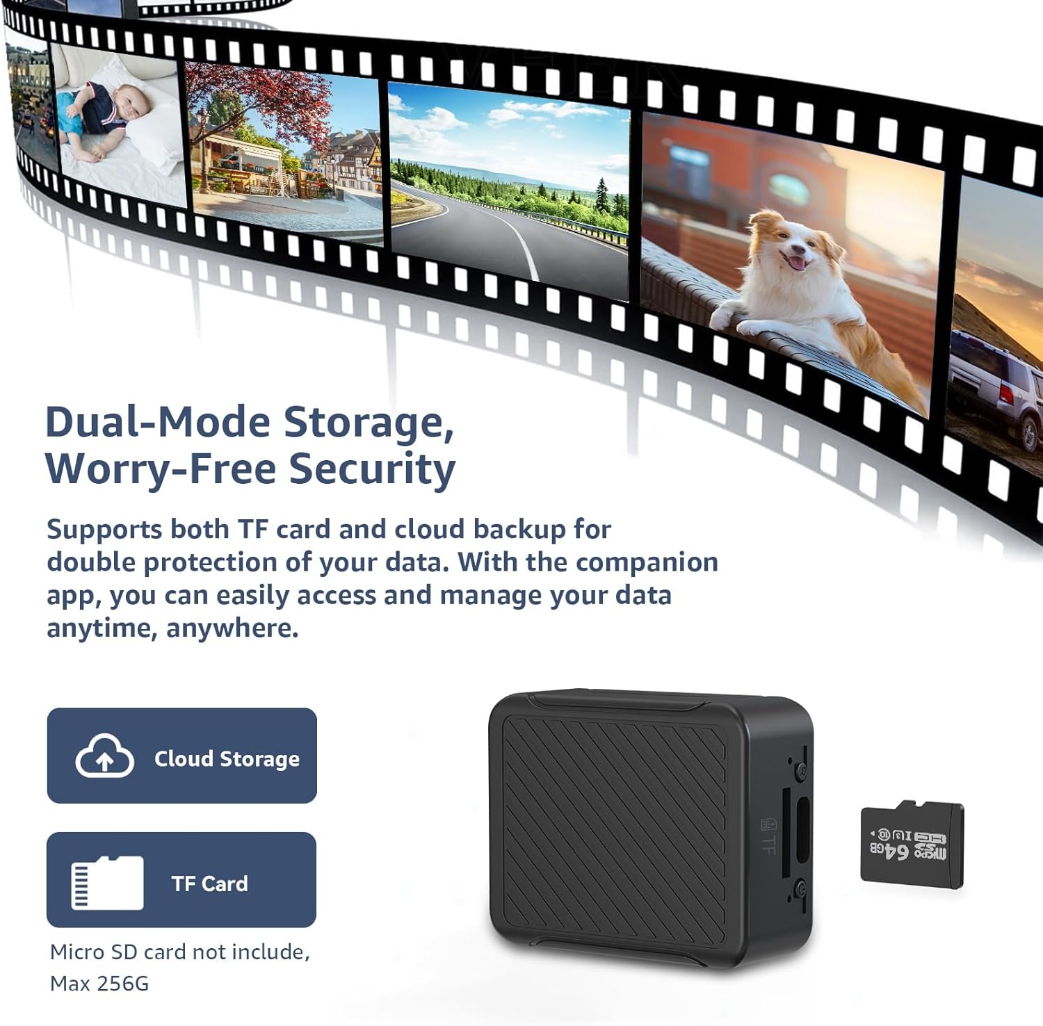 Wifi. 4K Ultra HD Spy Camera | 4H Battery, Night Vision, Motion Alerts & Cloud Storage - Zeta Store