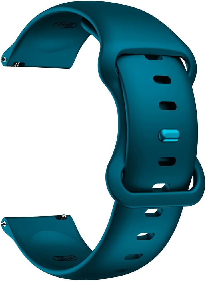 Byisyue Silicone Watch Strap 18mm 20mm 22mm Replacement Band For Smartwatch & Traditional Watches - Soft Sport Quick Release