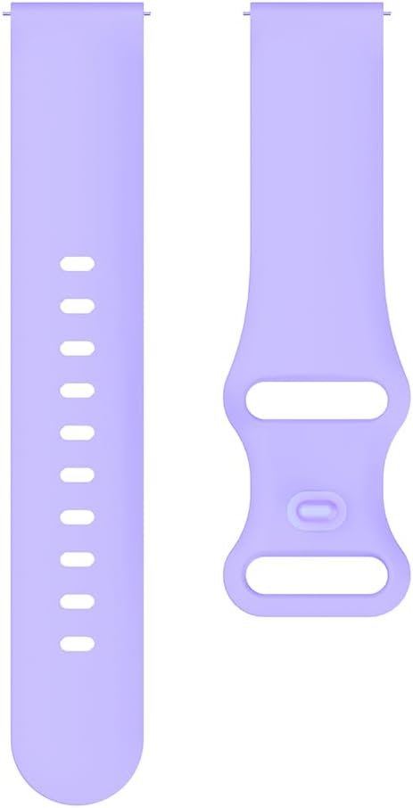 Byisyue Silicone Watch Strap 18mm 20mm 22mm Replacement Band For Smartwatch & Traditional Watches - Soft Sport Quick Release