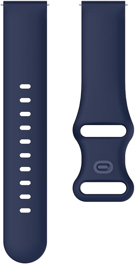 Byisyue Silicone Watch Strap 18mm 20mm 22mm Replacement Band For Smartwatch & Traditional Watches - Soft Sport Quick Release