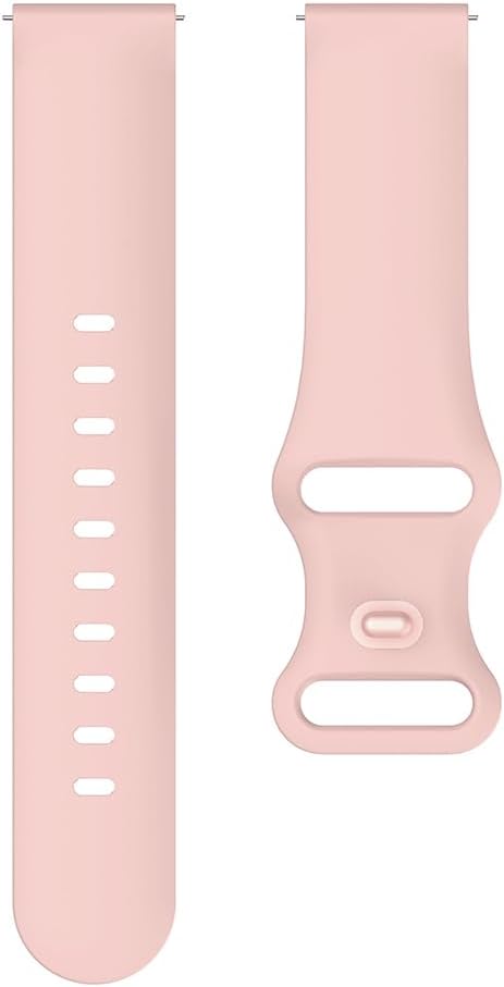 Byisyue Silicone Watch Strap 18mm 20mm 22mm Replacement Band For Smartwatch & Traditional Watches - Soft Sport Quick Release