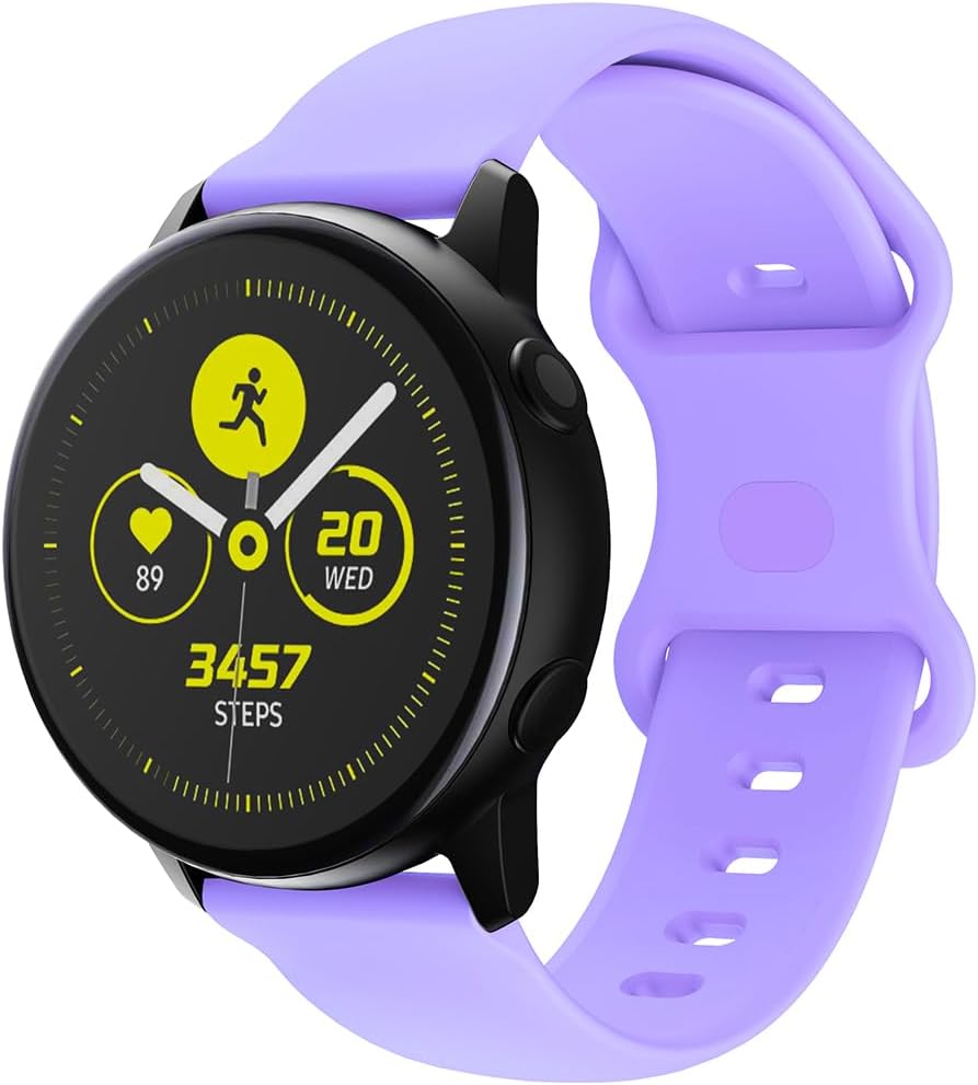 Byisyue Silicone Watch Strap 18mm 20mm 22mm Replacement Band For Smartwatch & Traditional Watches - Soft Sport Quick Release