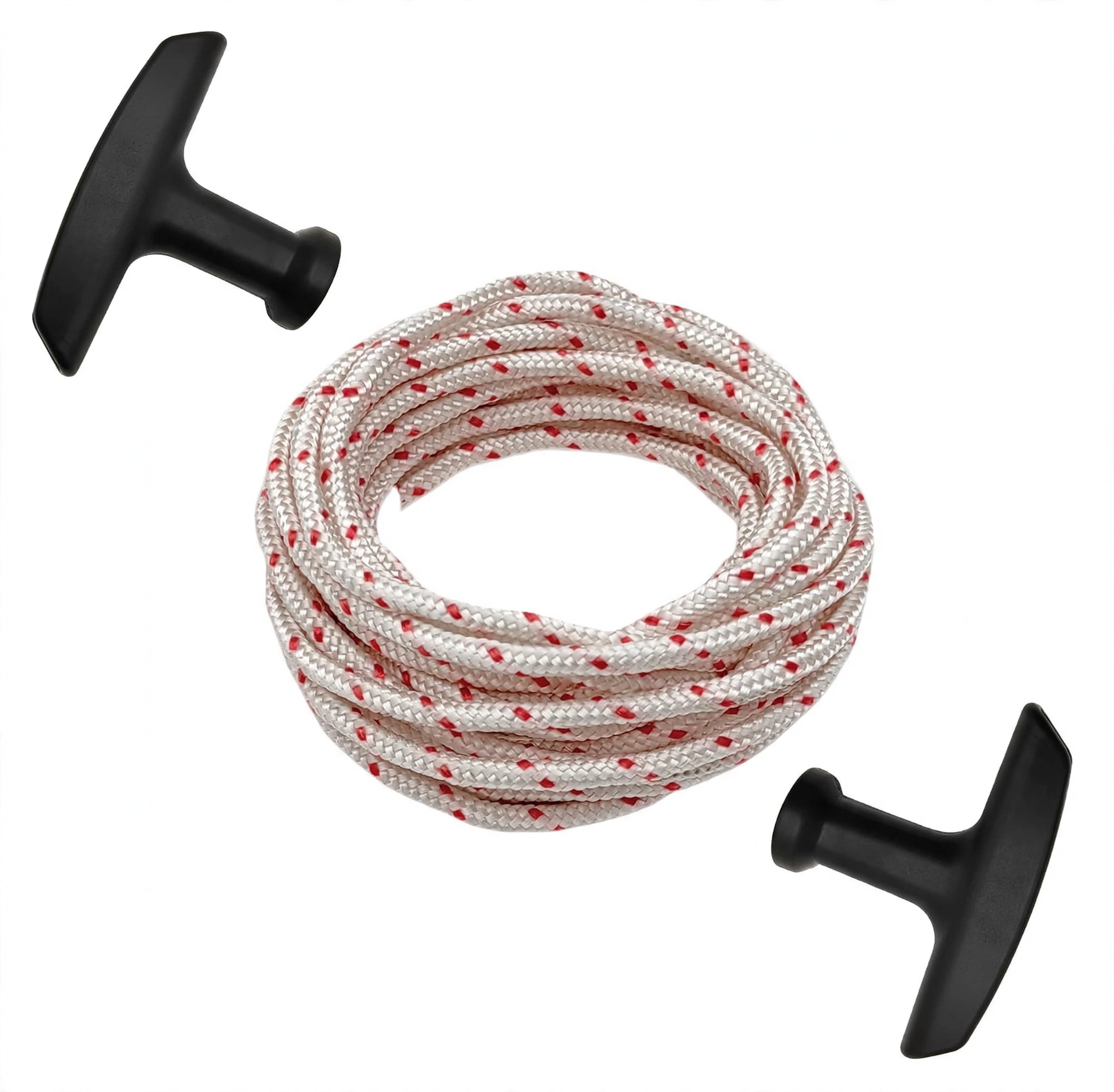 Strongthium 5M Starter Rope 3.5mm - Recoil Pull Cord Kit with 2 Handles for Honda, Briggs & Stratton, Stihl, Craftsman, Toro, Husqvarna - Lawnmower, Chainsaw, Strimmer, Generator