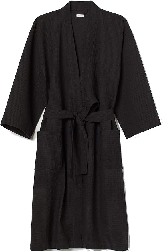 Supreme Glamptex Waffle Kimono Bath Robe - Luxury Hotel Cotton Dressing Gown | Brand New. Large