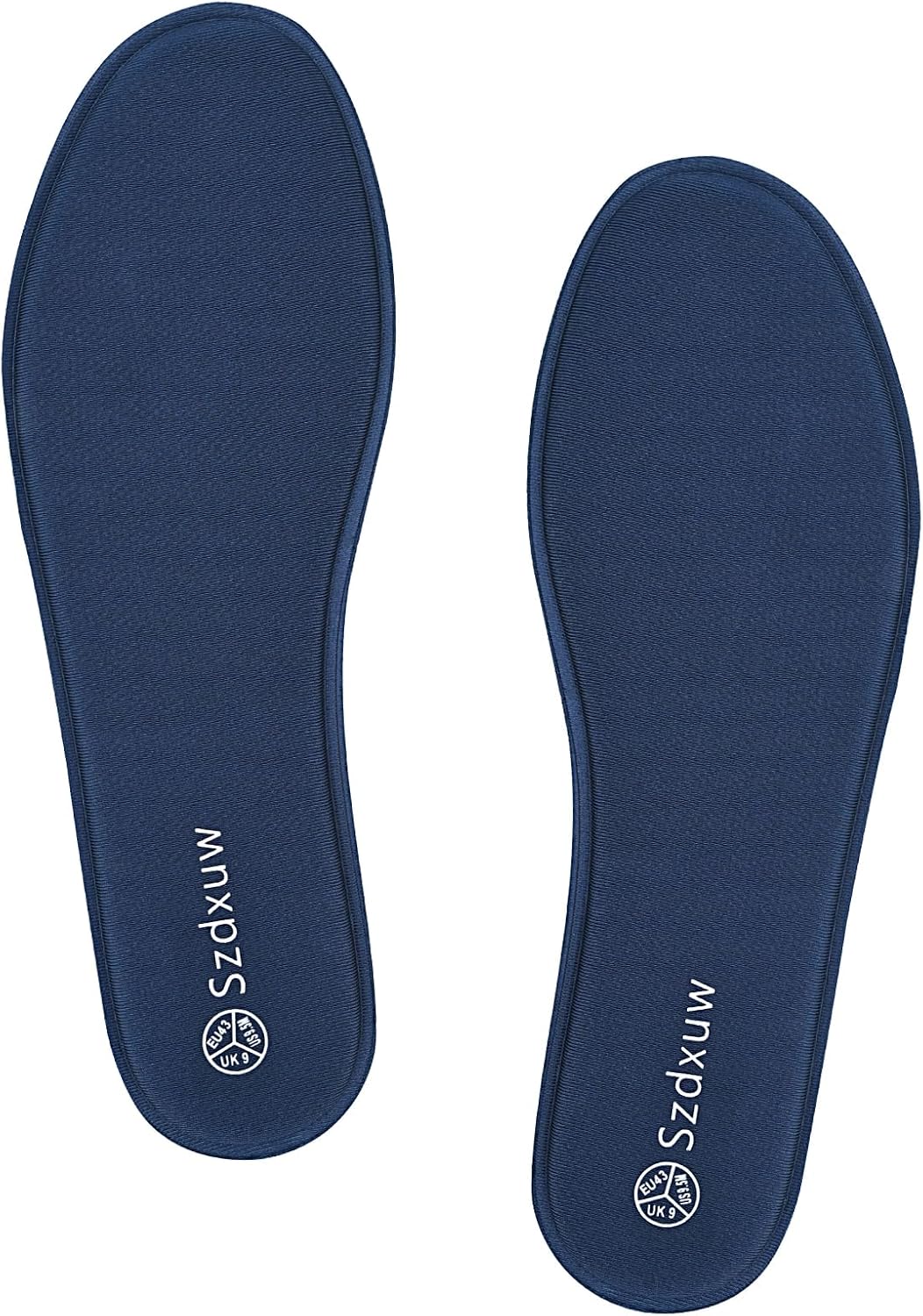 Szdxuw Memory Foam Insoles for Women - Comfort Cushioned Shoe Inserts for Sports, Trainers, Running, Work Shoes, Sneakers, Boots