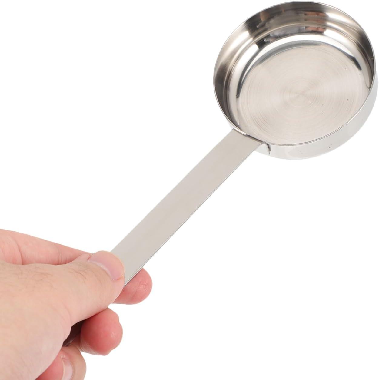TOPBATHY -  Professional Stainless Steel Pizza Sauce Ladle – Long Handle for Spreading & Serving - Zeta Store