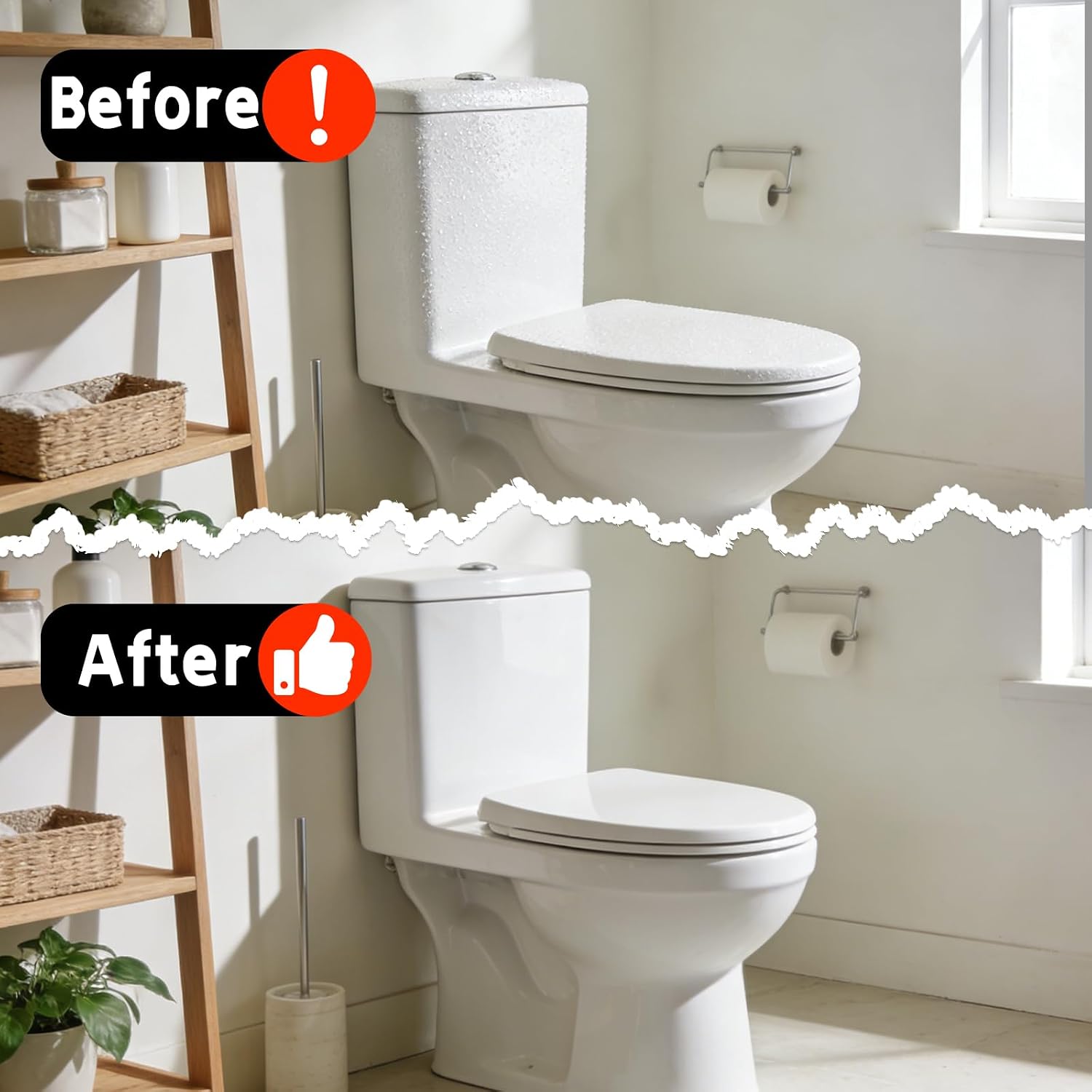 Taitonggo Toilet Tank Insulation Liner 40x16 Inch - Self-Adhesive Anti-Condensation Kit with Aluminum Foil