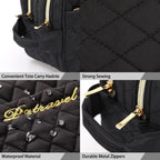 P TRAVEL Large Cosmetic Bag for Women | Waterproof with Inner Pockets | Tote Handle & Durable Zippers | Ultimate Toiletry Bag Bargain!