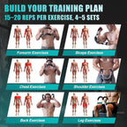 Twister Arm & Chest Trainer - 6-Level Adjustable Resistance (30-100 lbs) | Portable Home Gym, Full Body Workout for Men & Women - Zeta Store