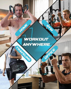 Twister Arm & Chest Trainer - 6-Level Adjustable Resistance (30-100 lbs) | Portable Home Gym, Full Body Workout for Men & Women - Zeta Store